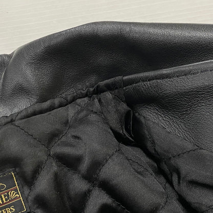 【中古品】【メンズ】 FAST LANE ファスト レイン COW LEATHER DOUBLERIDERS 牛革 ダブルライダース アウター 147-261019-sa-01-teih サイズ：36 カラー：BLACK 万代Net店