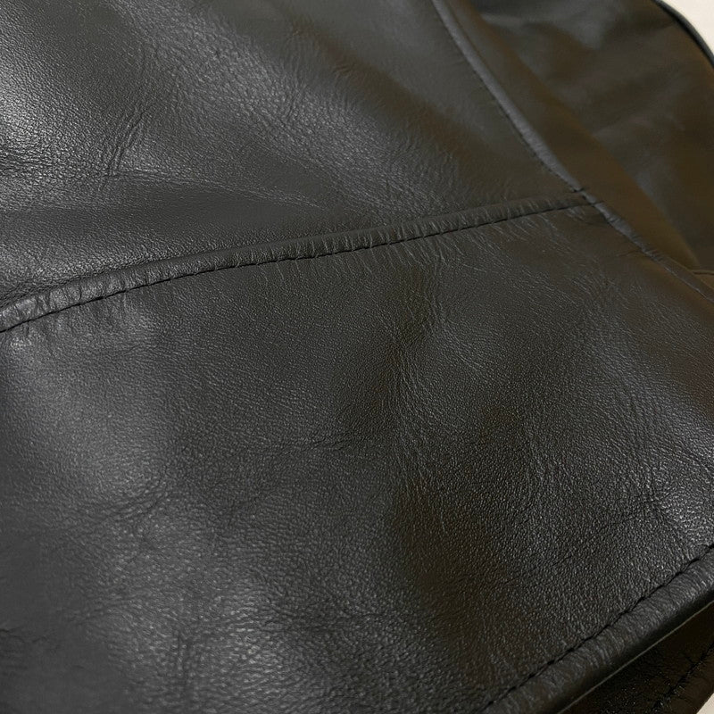 【中古品】【メンズ】 FAST LANE ファスト レイン COW LEATHER DOUBLERIDERS 牛革 ダブルライダース アウター 147-261019-sa-01-teih サイズ：36 カラー：BLACK 万代Net店