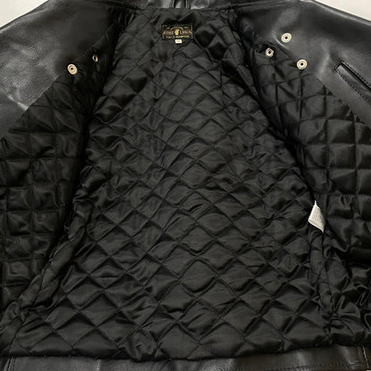 【中古品】【メンズ】 FAST LANE ファスト レイン COW LEATHER DOUBLERIDERS 牛革 ダブルライダース アウター 147-261019-sa-01-teih サイズ：36 カラー：BLACK 万代Net店