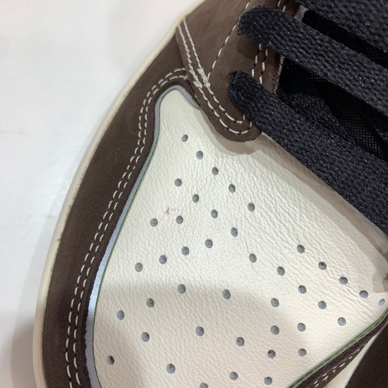 【中古品】【メンズ】 NIKE ナイキ DH3097-001 AIR JORDAN 1 HIGH OG "HAND CRAFTED" スニーカー 靴 箱付き・黒タグ・シューレース付き ※小さな汚れあり 160-261024-io-25-fuzh サイズ：27.5cm カラー：茶.緑.白 万代Net店