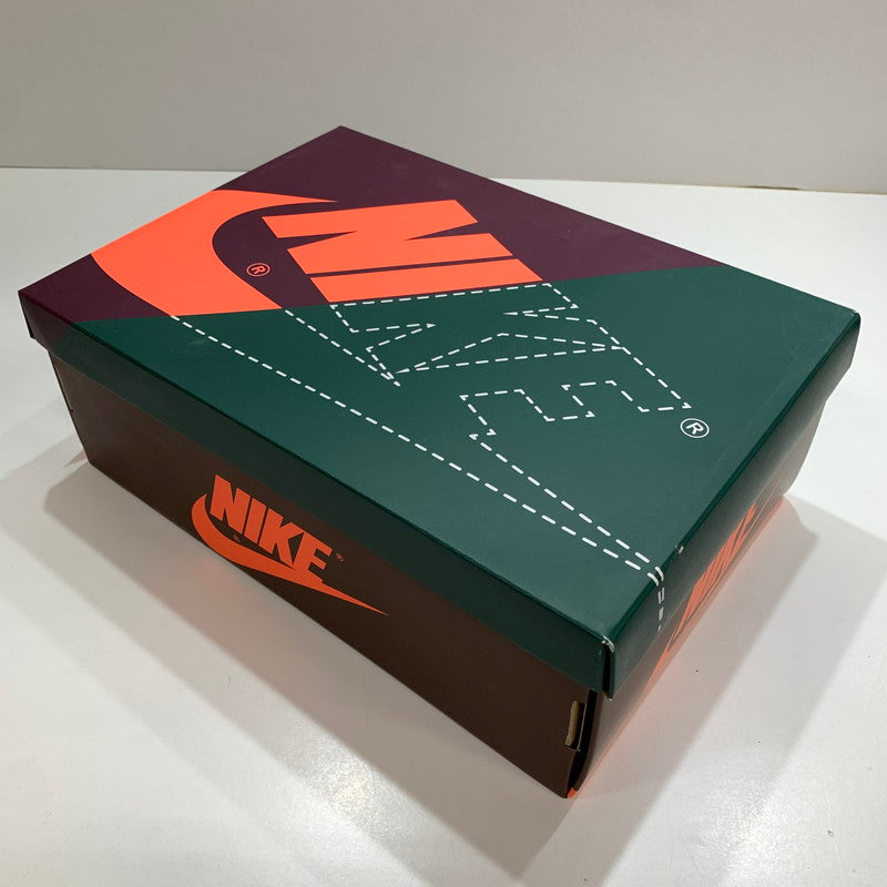 【中古品】【メンズ】 NIKE ナイキ DH3097-001 AIR JORDAN 1 HIGH OG "HAND CRAFTED" スニーカー 靴 箱付き・黒タグ・シューレース付き ※小さな汚れあり 160-261024-io-25-fuzh サイズ：27.5cm カラー：茶.緑.白 万代Net店