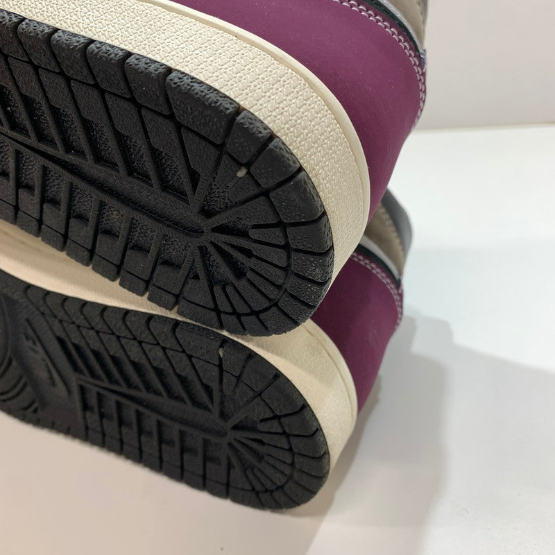 【中古品】【メンズ】 NIKE ナイキ DH3097-001 AIR JORDAN 1 HIGH OG "HAND CRAFTED" スニーカー 靴 箱付き・黒タグ・シューレース付き ※小さな汚れあり 160-261024-io-25-fuzh サイズ：27.5cm カラー：茶.緑.白 万代Net店
