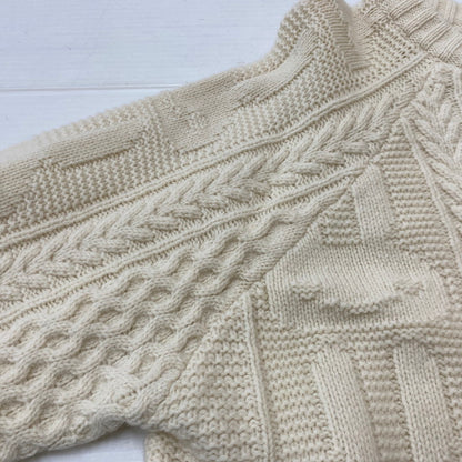 【中古品】【メンズ】 CUNE キューン SWEATER RABBIT CACCIATORE SWEATER AM10JB039 うさぎ漁師風 セーター 長袖 トップス 145-261019-sa-07-teih サイズ：3 カラー：ナチュラル 万代Net店