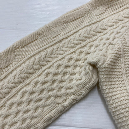 【中古品】【メンズ】 CUNE キューン SWEATER RABBIT CACCIATORE SWEATER AM10JB039 うさぎ漁師風 セーター 長袖 トップス 145-261019-sa-07-teih サイズ：3 カラー：ナチュラル 万代Net店
