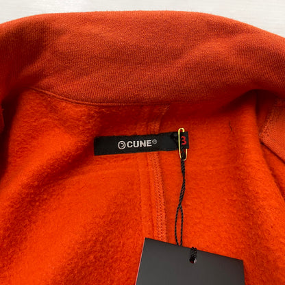 【中古品】【メンズ】 CUNE キューン FIEECE LINING P COAT CC10HD05 裏毛 ピー コート アウター 145-261019-sa-06-teih サイズ：3 カラー：オレンジ 万代Net店