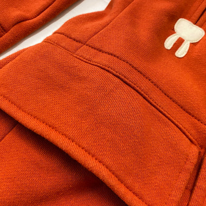 【中古品】【メンズ】 CUNE キューン FIEECE LINING P COAT CC10HD05 裏毛 ピー コート アウター 145-261019-sa-06-teih サイズ：3 カラー：オレンジ 万代Net店