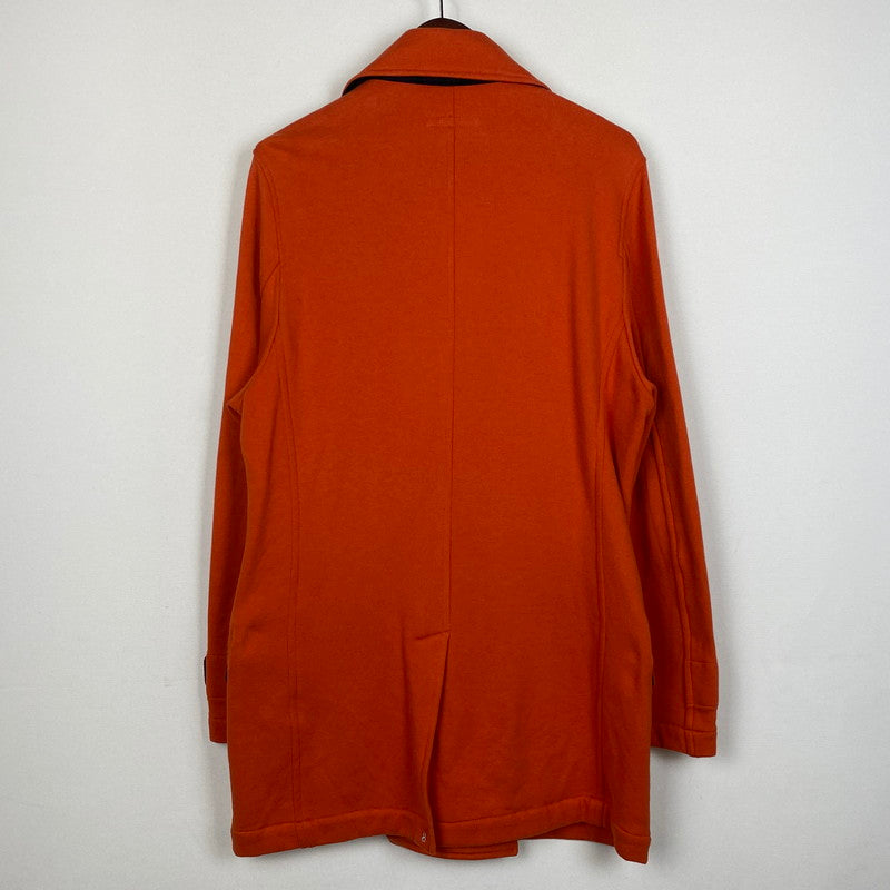【中古品】【メンズ】 CUNE キューン FIEECE LINING P COAT CC10HD05 裏毛 ピー コート アウター 145-261019-sa-06-teih サイズ：3 カラー：オレンジ 万代Net店