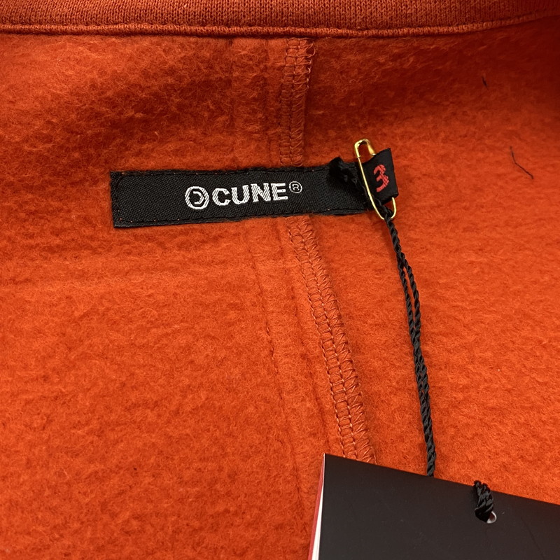 【中古品】【メンズ】 CUNE キューン FIEECE LINING P COAT CC10HD05 裏毛 ピー コート アウター 145-261019-sa-06-teih サイズ：3 カラー：オレンジ 万代Net店