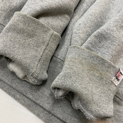 【中古品】【メンズ】 SAPEUR サプール × HAMADA ハマダ 別注コラボ LOGO HOODIE ロゴ フーディ 長袖 トップス プルーオーバーパーカー 142-261019-sa-05-teih サイズ：XL カラー：グレー 万代Net店