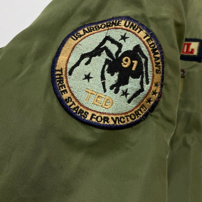 【現状渡し品】【メンズ】 TED COMPANY テッド カンパニー TED MAN MA-1 FLIGHT JACKET テッドマン エムエーワン フライト ジャケット アウター 145-261019-sa-04-teih サイズ：44 カラー：カーキ 万代Net店