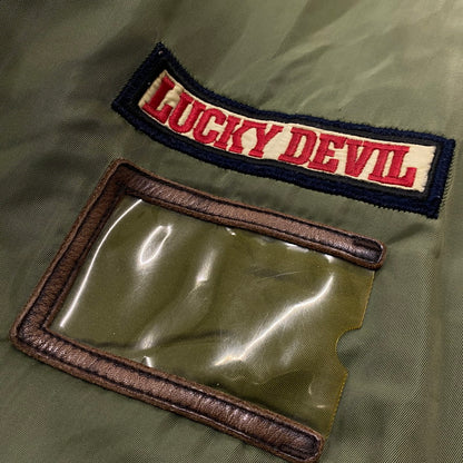 【現状渡し品】【メンズ】 TED COMPANY テッド カンパニー TED MAN MA-1 FLIGHT JACKET テッドマン エムエーワン フライト ジャケット アウター 145-261019-sa-04-teih サイズ：44 カラー：カーキ 万代Net店