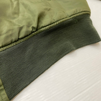【現状渡し品】【メンズ】 TED COMPANY テッド カンパニー TED MAN MA-1 FLIGHT JACKET テッドマン エムエーワン フライト ジャケット アウター 145-261019-sa-04-teih サイズ：44 カラー：カーキ 万代Net店