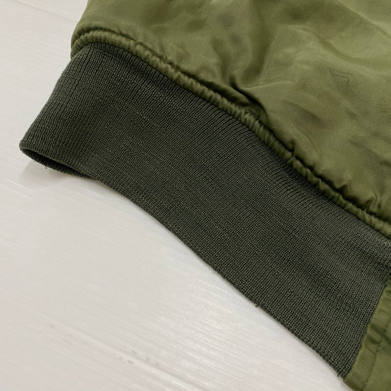【現状渡し品】【メンズ】 TED COMPANY テッド カンパニー TED MAN MA-1 FLIGHT JACKET テッドマン エムエーワン フライト ジャケット アウター 145-261019-sa-04-teih サイズ：44 カラー：カーキ 万代Net店