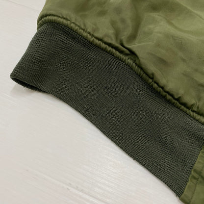 【現状渡し品】【メンズ】 TED COMPANY テッド カンパニー TED MAN MA-1 FLIGHT JACKET テッドマン エムエーワン フライト ジャケット アウター 145-261019-sa-04-teih サイズ：44 カラー：カーキ 万代Net店