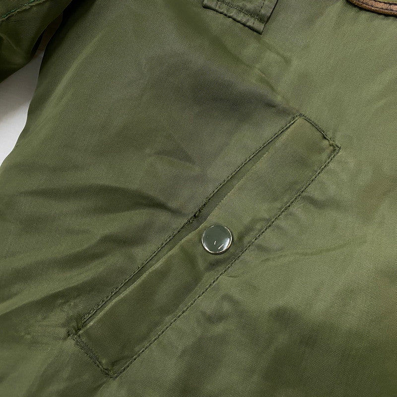 【現状渡し品】【メンズ】 TED COMPANY テッド カンパニー TED MAN MA-1 FLIGHT JACKET テッドマン エムエーワン フライト ジャケット アウター 145-261019-sa-04-teih サイズ：44 カラー：カーキ 万代Net店