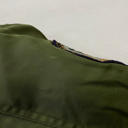 【現状渡し品】【メンズ】 TED COMPANY テッド カンパニー TED MAN MA-1 FLIGHT JACKET テッドマン エムエーワン フライト ジャケット アウター 145-261019-sa-04-teih サイズ：44 カラー：カーキ 万代Net店