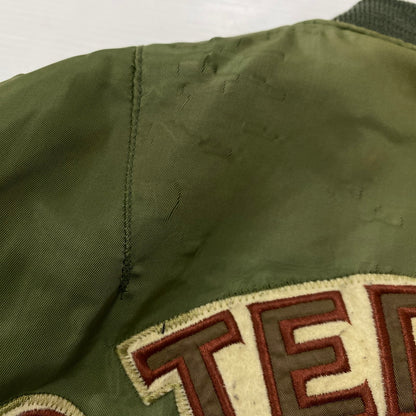 【現状渡し品】【メンズ】 TED COMPANY テッド カンパニー TED MAN MA-1 FLIGHT JACKET テッドマン エムエーワン フライト ジャケット アウター 145-261019-sa-04-teih サイズ：44 カラー：カーキ 万代Net店