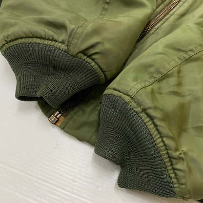 【現状渡し品】【メンズ】 TED COMPANY テッド カンパニー TED MAN MA-1 FLIGHT JACKET テッドマン エムエーワン フライト ジャケット アウター 145-261019-sa-04-teih サイズ：44 カラー：カーキ 万代Net店