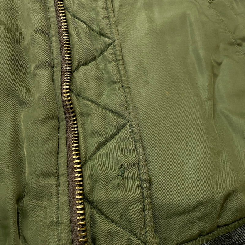 【現状渡し品】【メンズ】 TED COMPANY テッド カンパニー TED MAN MA-1 FLIGHT JACKET テッドマン エムエーワン フライト ジャケット アウター 145-261019-sa-04-teih サイズ：44 カラー：カーキ 万代Net店