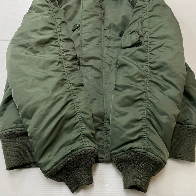 【中古品】【メンズ】 AVIREX アヴィレックス FLIGHT JACKET 6152177 N-2B フライト ジャケット アウター 145-261019-sa-03-teih サイズ：2XL カラー：カーキ 万代Net店