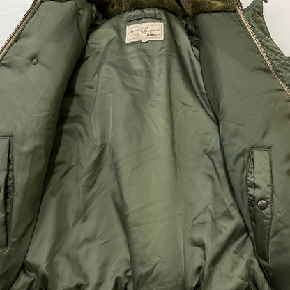 【中古品】【メンズ】 AVIREX アヴィレックス FLIGHT JACKET 6152177 N-2B フライト ジャケット アウター 145-261019-sa-03-teih サイズ：2XL カラー：カーキ 万代Net店