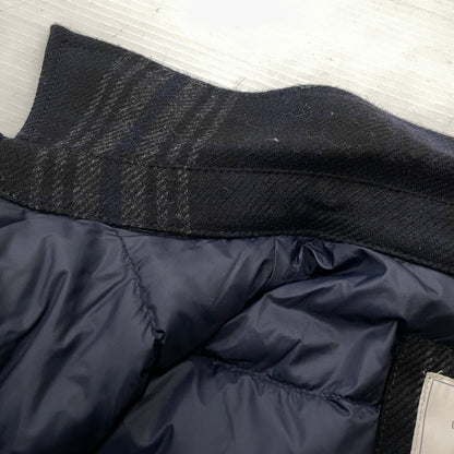 【中古品】【メンズ】 WOOLRICH ウールリッチ ALASKAN WOOL CHECK OVERSHIR WOOS0048 アラスカン ウール チェック オーバーシャツ 長袖 トップス 144-261021-sa-11-teih サイズ：M カラー：グレー 万代Net店