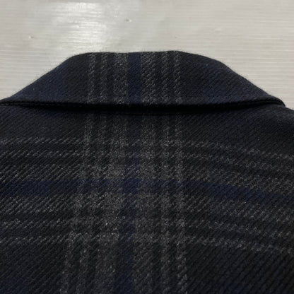 【中古品】【メンズ】 WOOLRICH ウールリッチ ALASKAN WOOL CHECK OVERSHIR WOOS0048 アラスカン ウール チェック オーバーシャツ 長袖 トップス 144-261021-sa-11-teih サイズ：M カラー：グレー 万代Net店