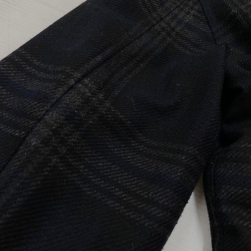【中古品】【メンズ】 WOOLRICH ウールリッチ ALASKAN WOOL CHECK OVERSHIR WOOS0048 アラスカン ウール チェック オーバーシャツ 長袖 トップス 144-261021-sa-11-teih サイズ：M カラー：グレー 万代Net店
