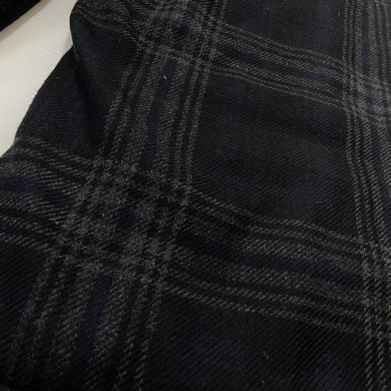 【中古品】【メンズ】 WOOLRICH ウールリッチ ALASKAN WOOL CHECK OVERSHIR WOOS0048 アラスカン ウール チェック オーバーシャツ 長袖 トップス 144-261021-sa-11-teih サイズ：M カラー：グレー 万代Net店