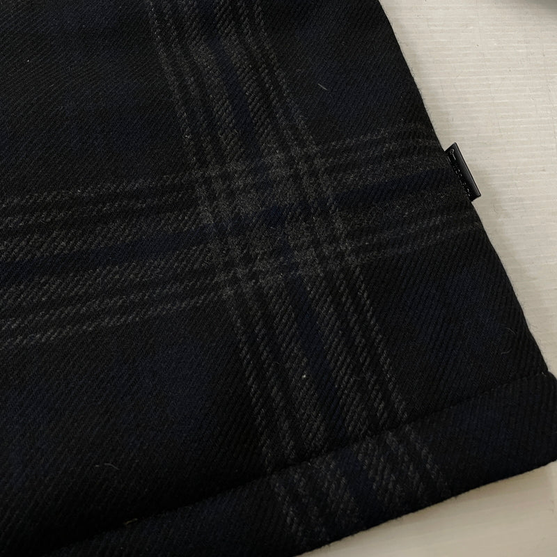 【中古品】【メンズ】 WOOLRICH ウールリッチ ALASKAN WOOL CHECK OVERSHIR WOOS0048 アラスカン ウール チェック オーバーシャツ 長袖 トップス 144-261021-sa-11-teih サイズ：M カラー：グレー 万代Net店