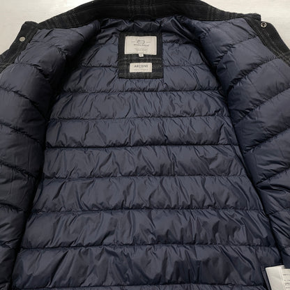 【中古品】【メンズ】 WOOLRICH ウールリッチ ALASKAN WOOL CHECK OVERSHIR WOOS0048 アラスカン ウール チェック オーバーシャツ 長袖 トップス 144-261021-sa-11-teih サイズ：M カラー：グレー 万代Net店