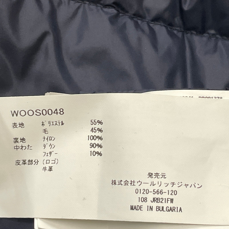【中古品】【メンズ】 WOOLRICH ウールリッチ ALASKAN WOOL CHECK OVERSHIR WOOS0048 アラスカン ウール チェック オーバーシャツ 長袖 トップス 144-261021-sa-11-teih サイズ：M カラー：グレー 万代Net店