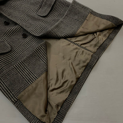 【中古品】【メンズ】 TOMMORROWLAND トゥモローランド Ermenegildo Zegna エルメネジルド ゼニア PILGRIM ZEGNA WOOL COAT ピルグリム ゼニア ウールコート アウター 147-261028-ss-07-teih サイズ：46 カラー：チェック 万代Net店