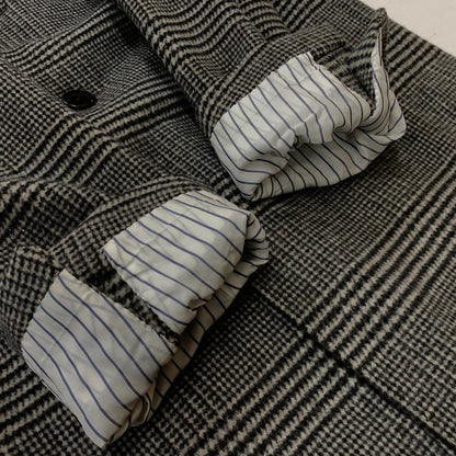 【中古品】【メンズ】 TOMMORROWLAND トゥモローランド Ermenegildo Zegna エルメネジルド ゼニア PILGRIM ZEGNA WOOL COAT ピルグリム ゼニア ウールコート アウター 147-261028-ss-07-teih サイズ：46 カラー：チェック 万代Net店