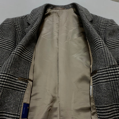 【中古品】【メンズ】 TOMMORROWLAND トゥモローランド Ermenegildo Zegna エルメネジルド ゼニア PILGRIM ZEGNA WOOL COAT ピルグリム ゼニア ウールコート アウター 147-261028-ss-07-teih サイズ：46 カラー：チェック 万代Net店