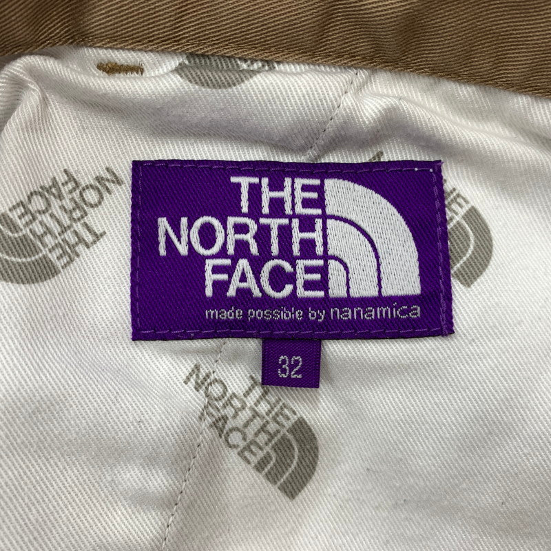 【中古品】【メンズ】 THE NORTH FACE ザ ノースフェイス PURPLE LABEL STRETCH TWILL TAPERED PANTS NT5051N パープルレーベル ストレッチツイル テーパードパンツ ボトムス 155-261028-ss-11-teih サイズ：32 カラー：ベージュ 万代Net店