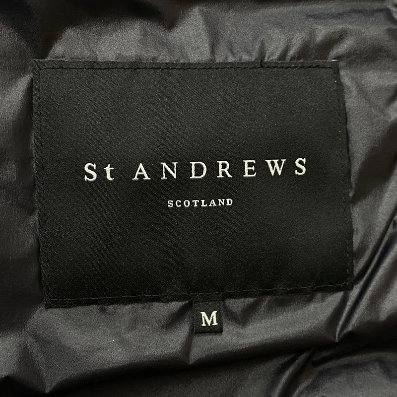 【中古品】【レディース】 ST ANDRWES セント アンドリュー PUFFER JACKET 中綿 ジャケット アウター 170-261019-sa-11-teih サイズ：M カラー：ブラック 万代Net店