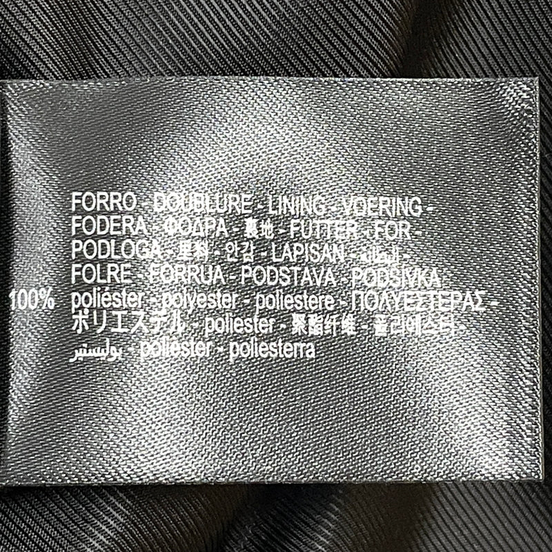 【中古品】【メンズ】 ZARA ザラ ECO LEATHER JACKET エコ レザー ジャケット アウター 147-261021-sa-03-teih サイズ：M カラー：ブラック 万代Net店