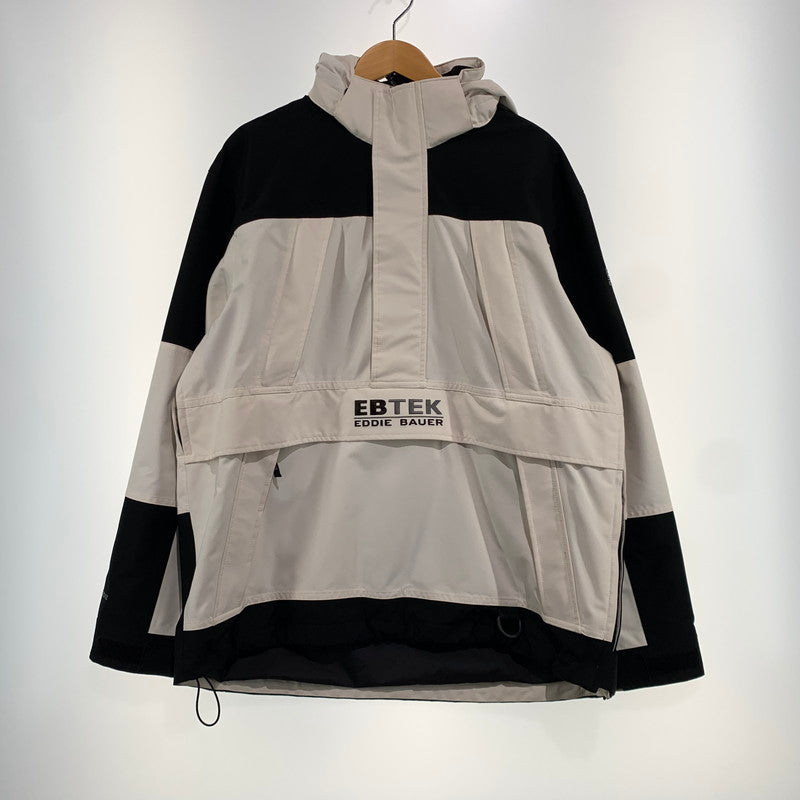 【中古品】【メンズ】 Eddie Bauer エディー・バウアー EBTEK イービーテック NYLON ANORAK PARKA ナイロンアノラック パーカー アウター 144-261028-ss-10-teih サイズ：M カラー：ホワイト 万代Net店