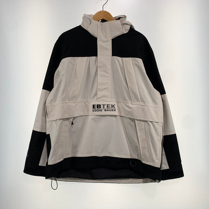 【中古品】【メンズ】 Eddie Bauer エディー・バウアー EBTEK イービーテック NYLON ANORAK PARKA ナイロンアノラック パーカー アウター 144-261028-ss-10-teih サイズ：M カラー：ホワイト 万代Net店