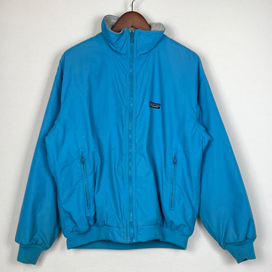 【現状渡し品】【メンズ】 PATAGONIA パタゴニア 80’s VINTAGE SHELLED SYNCHILLA JACKET 80年代 ヴィンテージ シェルド シンチラ ジャケット アウター 144-261021-sa-05-teih サイズ：12 カラー：ライトブルー 万代Net店