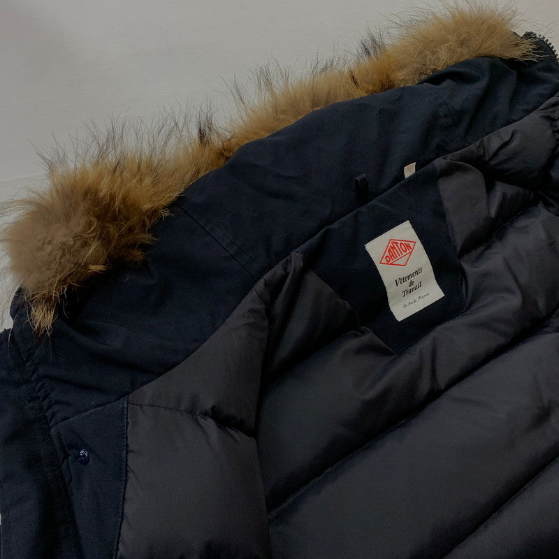 【中古品】【メンズ】 DANTON ダントン DOWN JACKET MADE IN CHINA 20A-FA-001 ダウンジャケット アウター 中国製 144-261028-ss-09-teih サイズ：44 ※擦れあり カラー：ネイビー 万代Net店