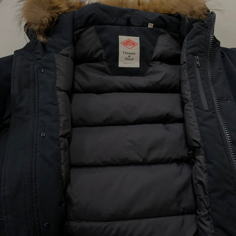【中古品】【メンズ】 DANTON ダントン DOWN JACKET MADE IN CHINA 20A-FA-001 ダウンジャケット アウター 中国製 144-261028-ss-09-teih サイズ：44 ※擦れあり カラー：ネイビー 万代Net店
