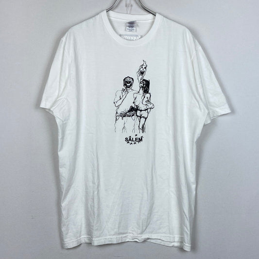 【中古品】【メンズ】 SUPREME シュプリーム 26SS SALEM S/S TEE 2026年春夏 セーラム ショートスリーブ Tシャツ 半袖 トップス 149-261019-sa-14-teih サイズ：L カラー：ホワイト 万代Net店