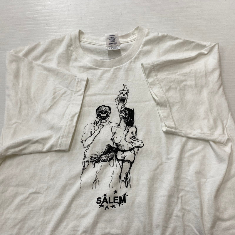 【中古品】【メンズ】 SUPREME シュプリーム 26SS SALEM S/S TEE 2026年春夏 セーラム ショートスリーブ Tシャツ 半袖 トップス 149-261019-sa-14-teih サイズ：L カラー：ホワイト 万代Net店