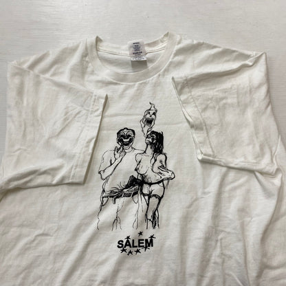 【中古品】【メンズ】 SUPREME シュプリーム 26SS SALEM S/S TEE 2026年春夏 セーラム ショートスリーブ Tシャツ 半袖 トップス 149-261019-sa-14-teih サイズ：L カラー：ホワイト 万代Net店