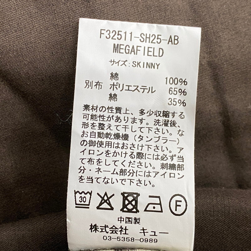 【中古品】【メンズ】 FAT エフエーティー MEGAFIELD F32511-SH25-AB メガフィールド 半袖 トップス シャツ 142-261019-sa-13-teih サイズ：SKINNY カラー：総柄 万代Net店