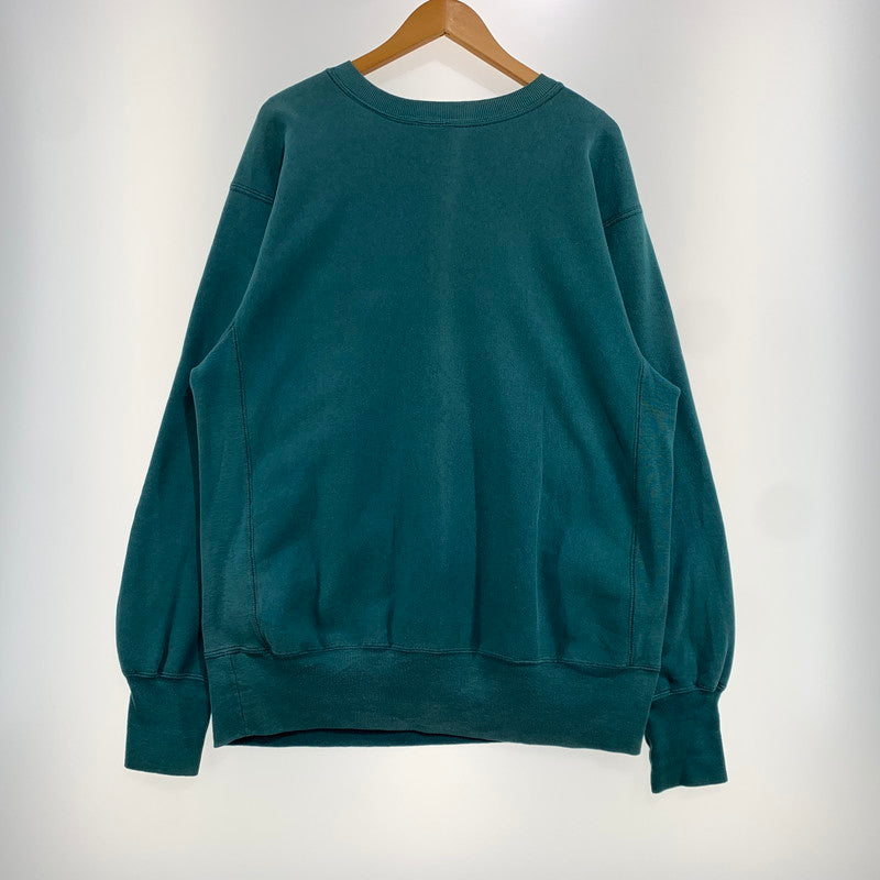 【中古品】【メンズ】 Champion チャンピオン 90's REVERSE WEAVE SWEAT VINTAGE 90年代 リバースウィーブ スウェット トップス トレーナー ヴィンテージ 145-261028-ss-02-teih サイズ：XL カラー：グリーン系 万代Net店