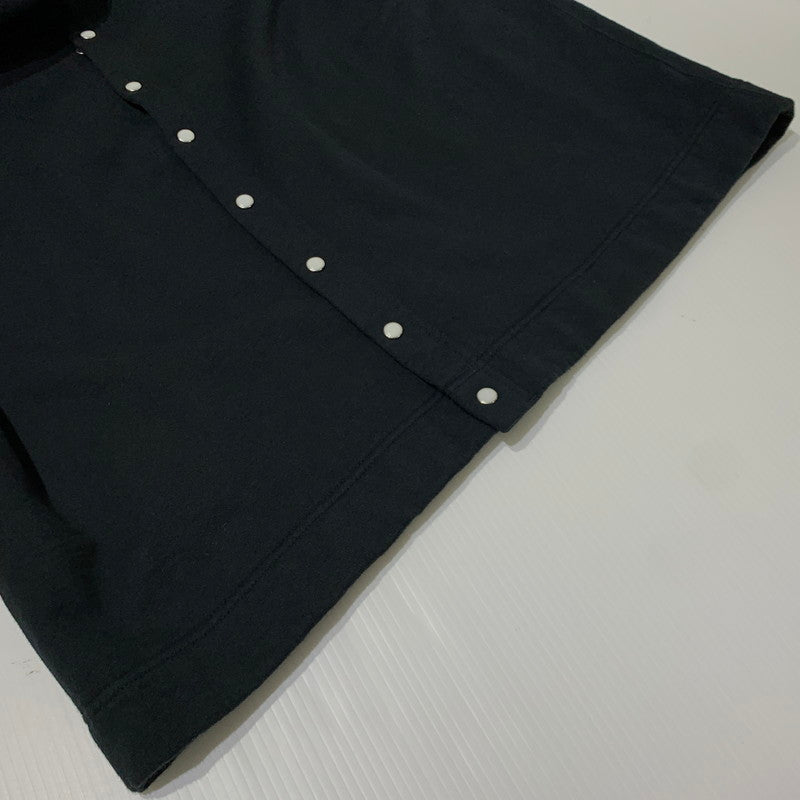【中古品】【メンズ】 Good On グッドオン SNAP CREW SWEAT CARDIGAN スナップ クルー スウェット カーディガン アウター 145-261028-ss-05-teih サイズ：L カラー：ブラック 万代Net店