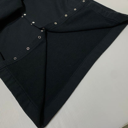 【中古品】【メンズ】 Good On グッドオン SNAP CREW SWEAT CARDIGAN スナップ クルー スウェット カーディガン アウター 145-261028-ss-05-teih サイズ：L カラー：ブラック 万代Net店